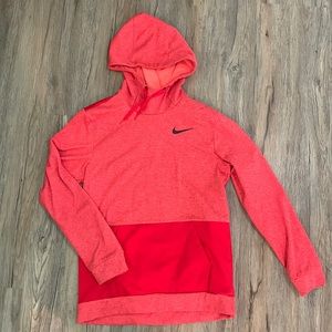 Red Nike sweatshirt hoodie brand new condition size small!